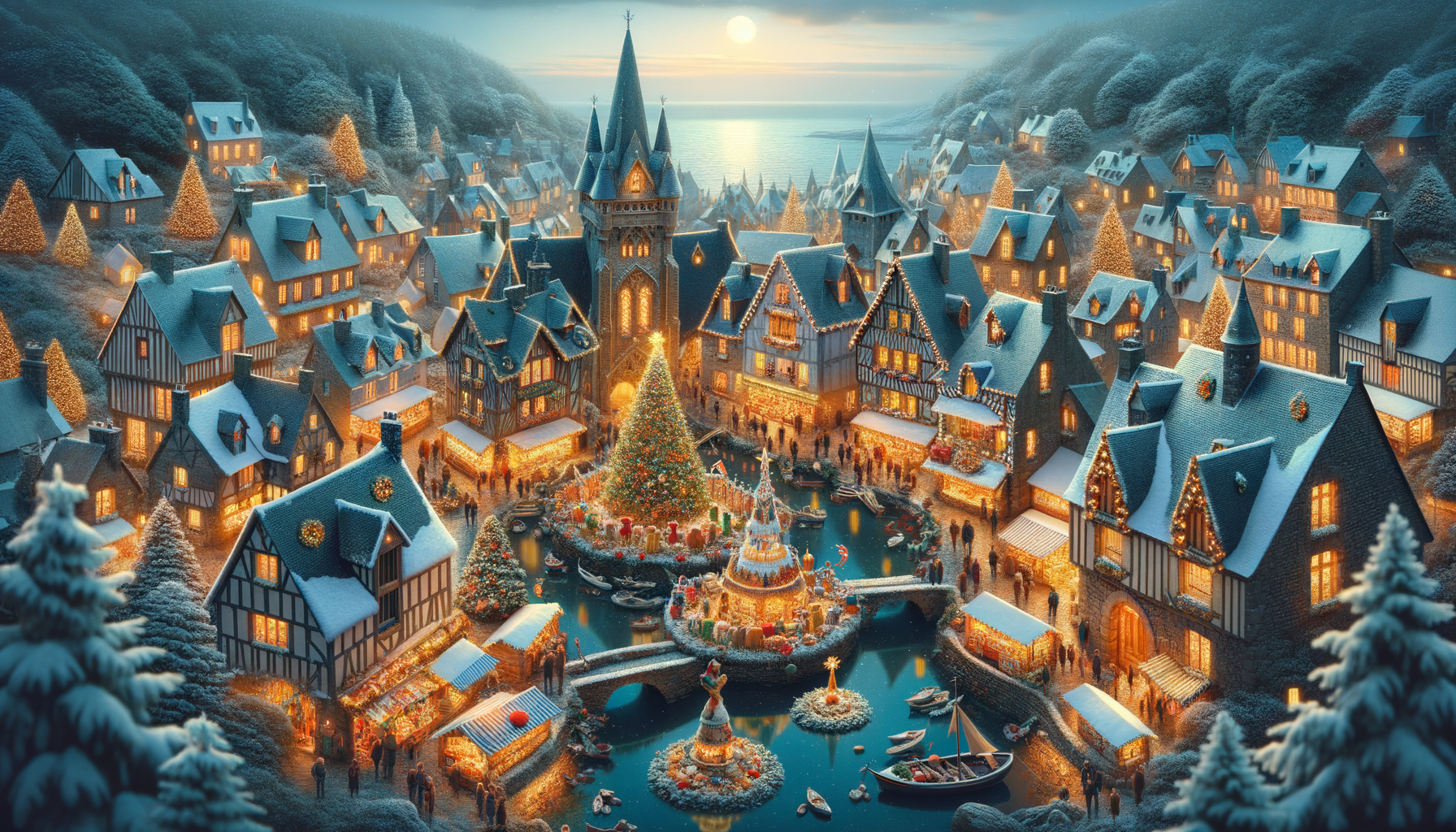 Les Plus Beaux Villages de Noël en Bretagne : Magie et Tradition au Coeur des Fêtes
