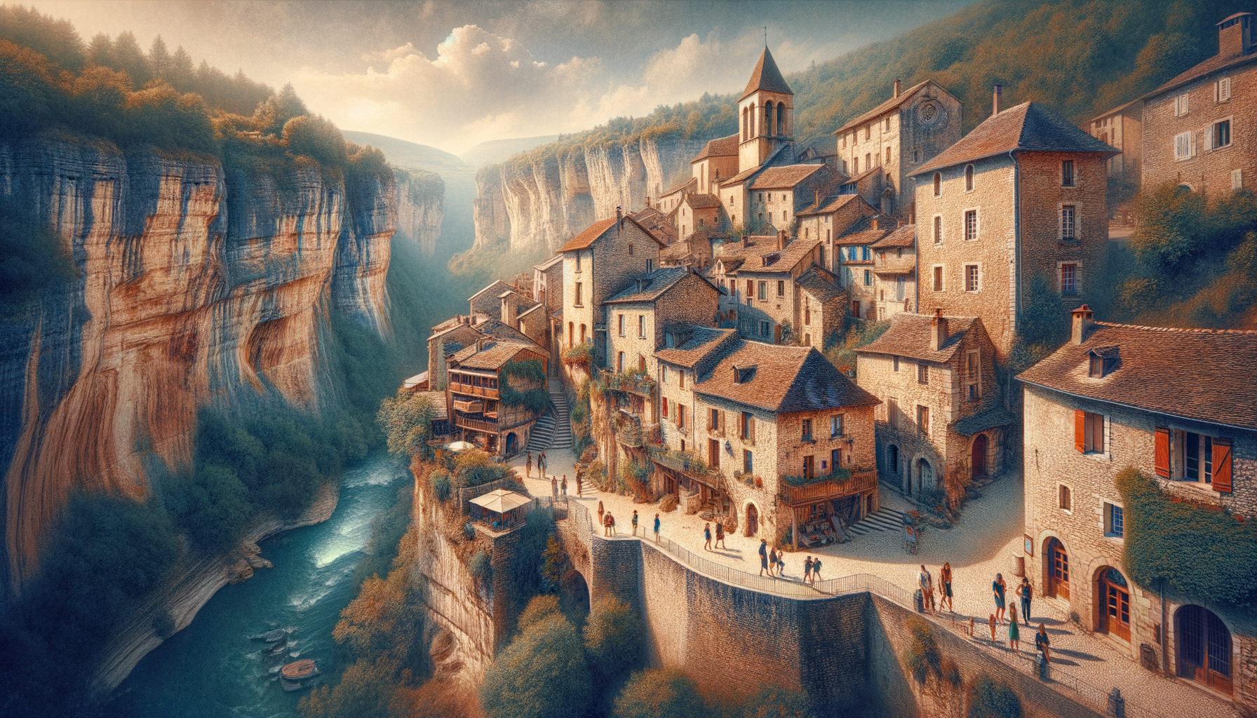 Découvrez Sainte-Enimie : un joyau médiéval des Gorges du Tarn